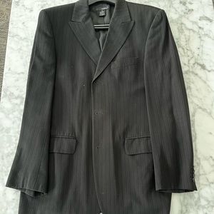 Black stripped H&M suit!
